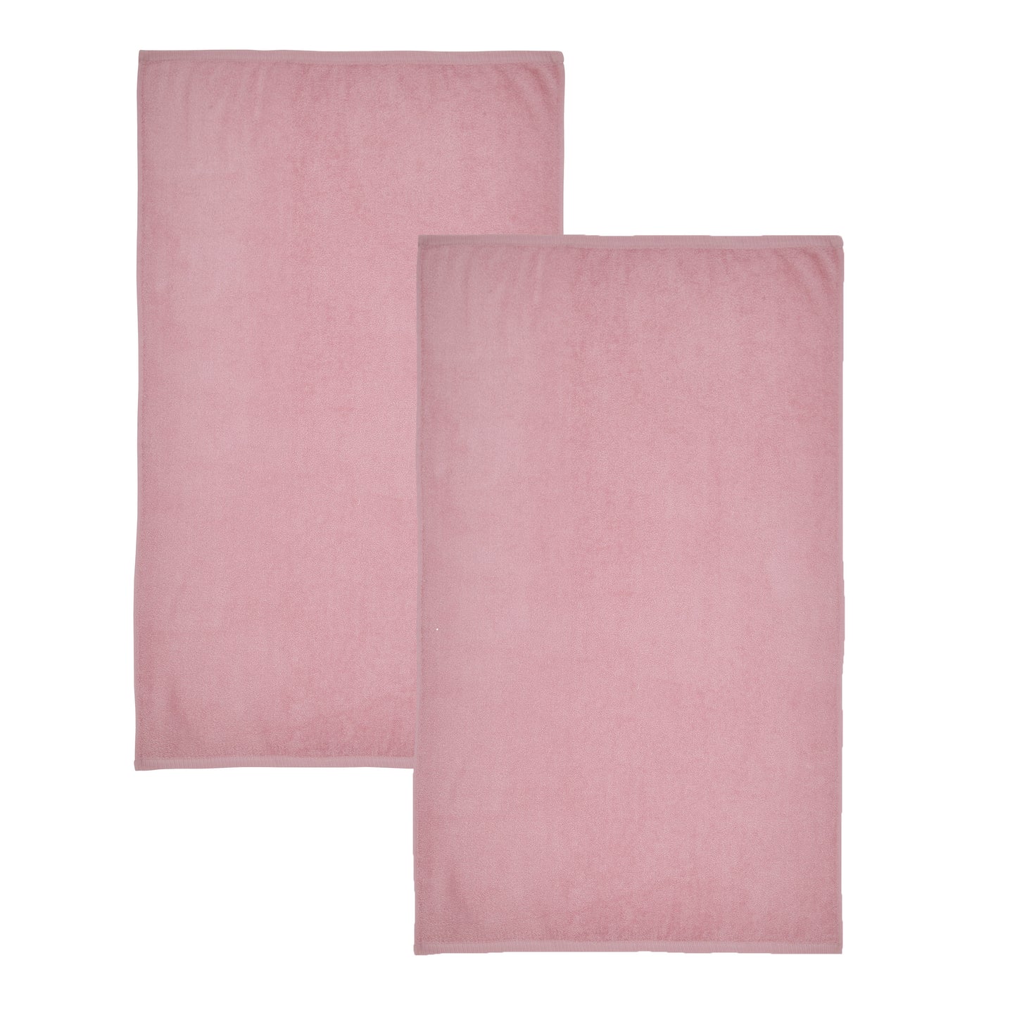 Catherine Lansfield Quick Dry Bath Towels - Pink