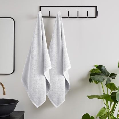 Catherine Lansfield Quick Dry Bath Towels - White