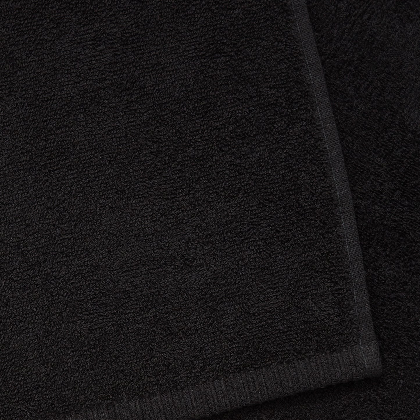 Catherine Lansfield Quick Dry Bath Towels - Black