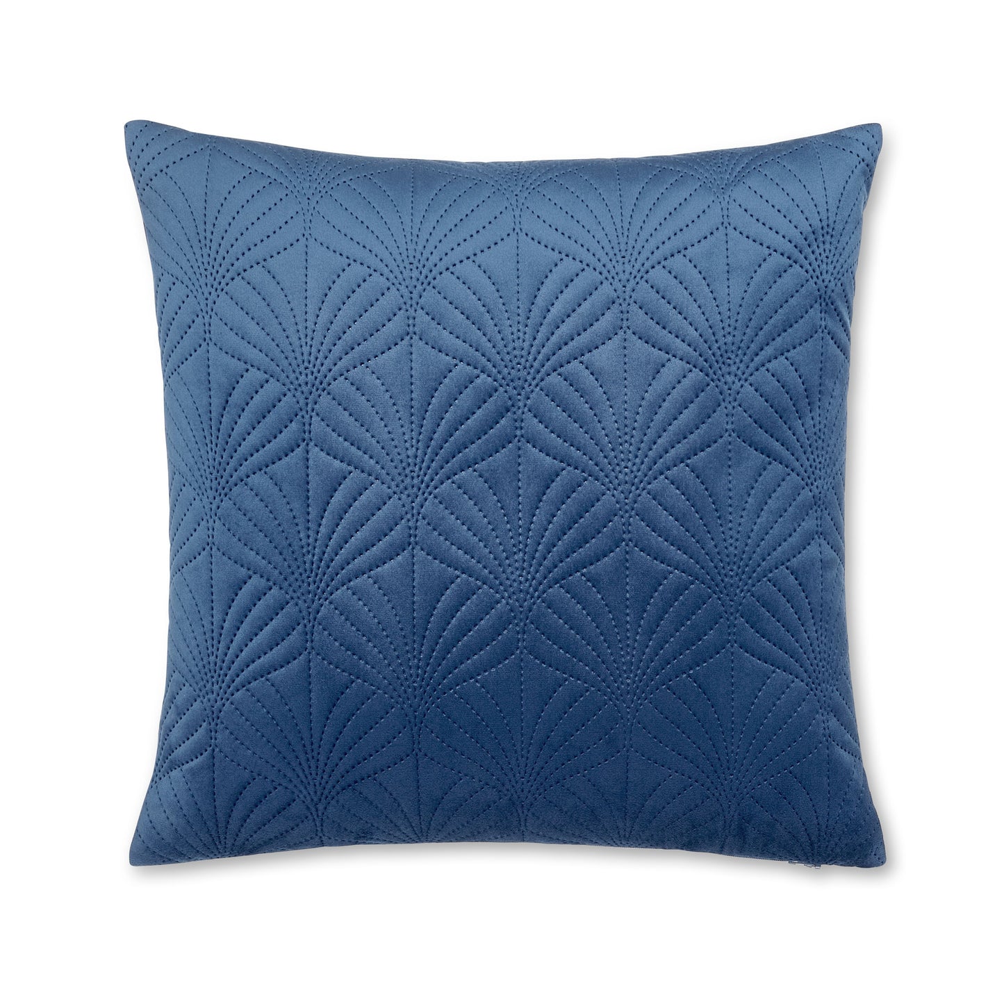 Catherine Lansfield Art Deco Pearl Filled Cushion - Navy