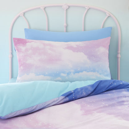 Catherine Lansfield Ombre Rainbow Clouds Duvet Cover Set