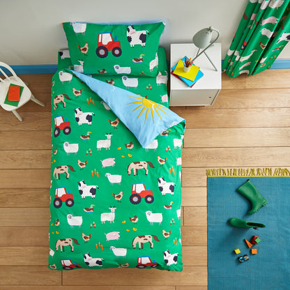Catherine Lansfield Farmyard Animals Duvet Cover Set