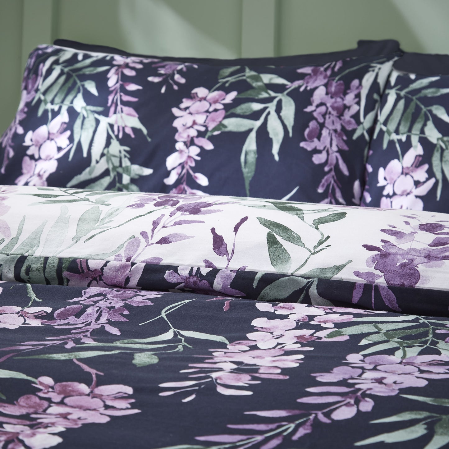 Catherine Lansfield Wisteria Duvet Cover Set