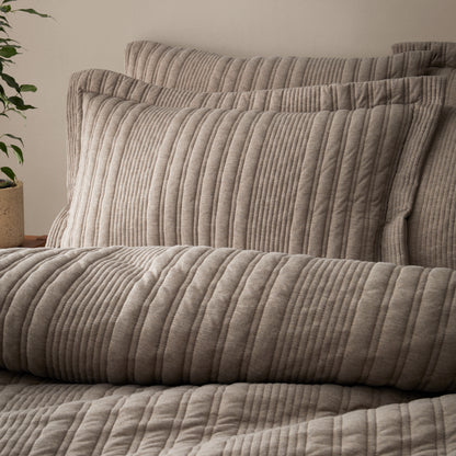 Pineapple Elephant Tamba Jersey Stripe Duvet Cover Set - Mole