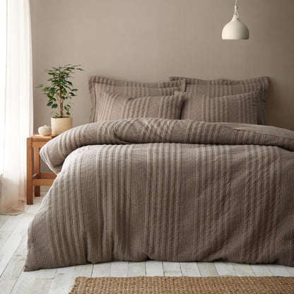 Pineapple Elephant Tamba Jersey Stripe Duvet Cover Set - Mole