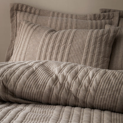 Pineapple Elephant Tamba Jersey Stripe Duvet Cover Set - Mole