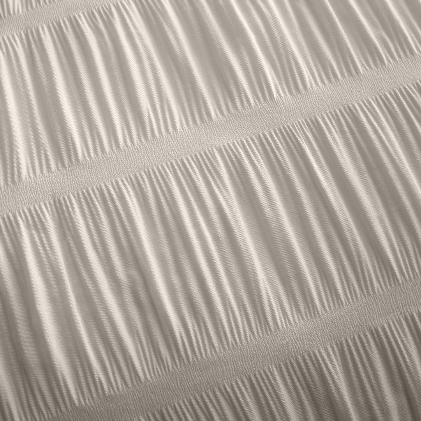 Catherine Lansfield Seersucker Duvet Cover Set - Natural