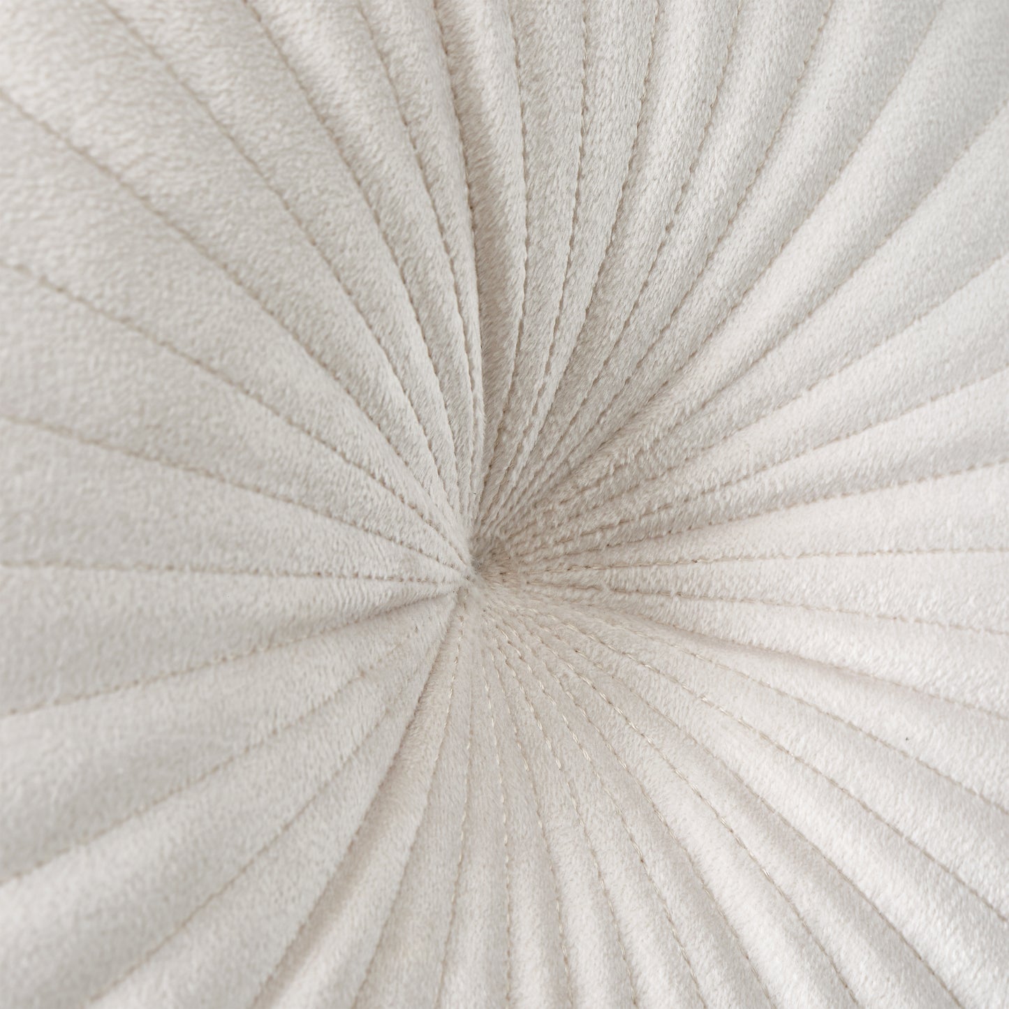 Catherine Lansfield Round Filled Cushion - Natural