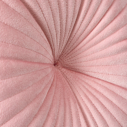 Catherine Lansfield Round Filled Cushion - Pink