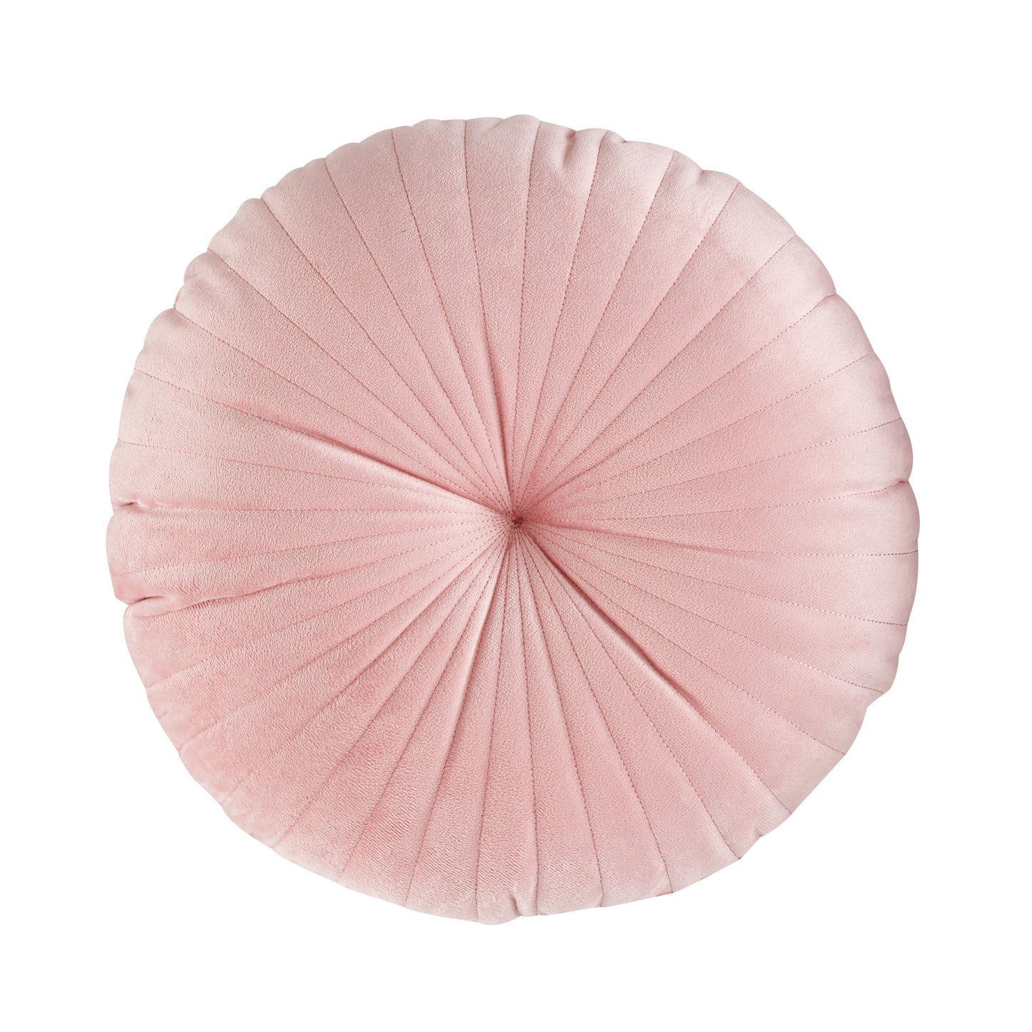 Catherine Lansfield Round Filled Cushion - Pink