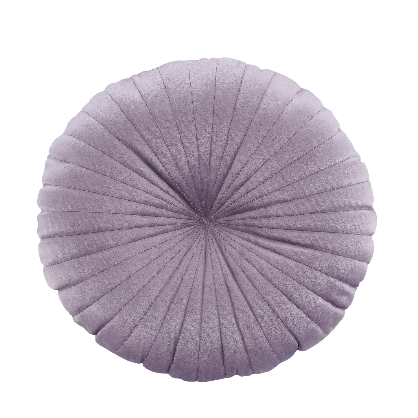 Catherine Lansfield Round Filled Cushion - Lilac