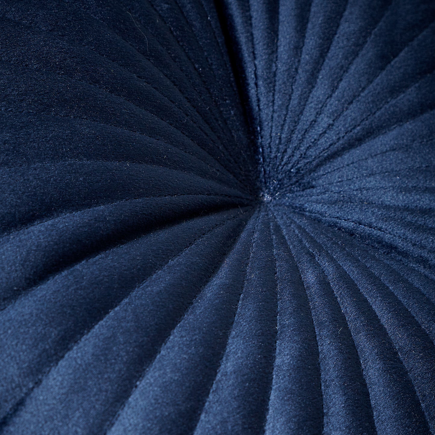 Catherine Lansfield Round Filled Cushion - Navy