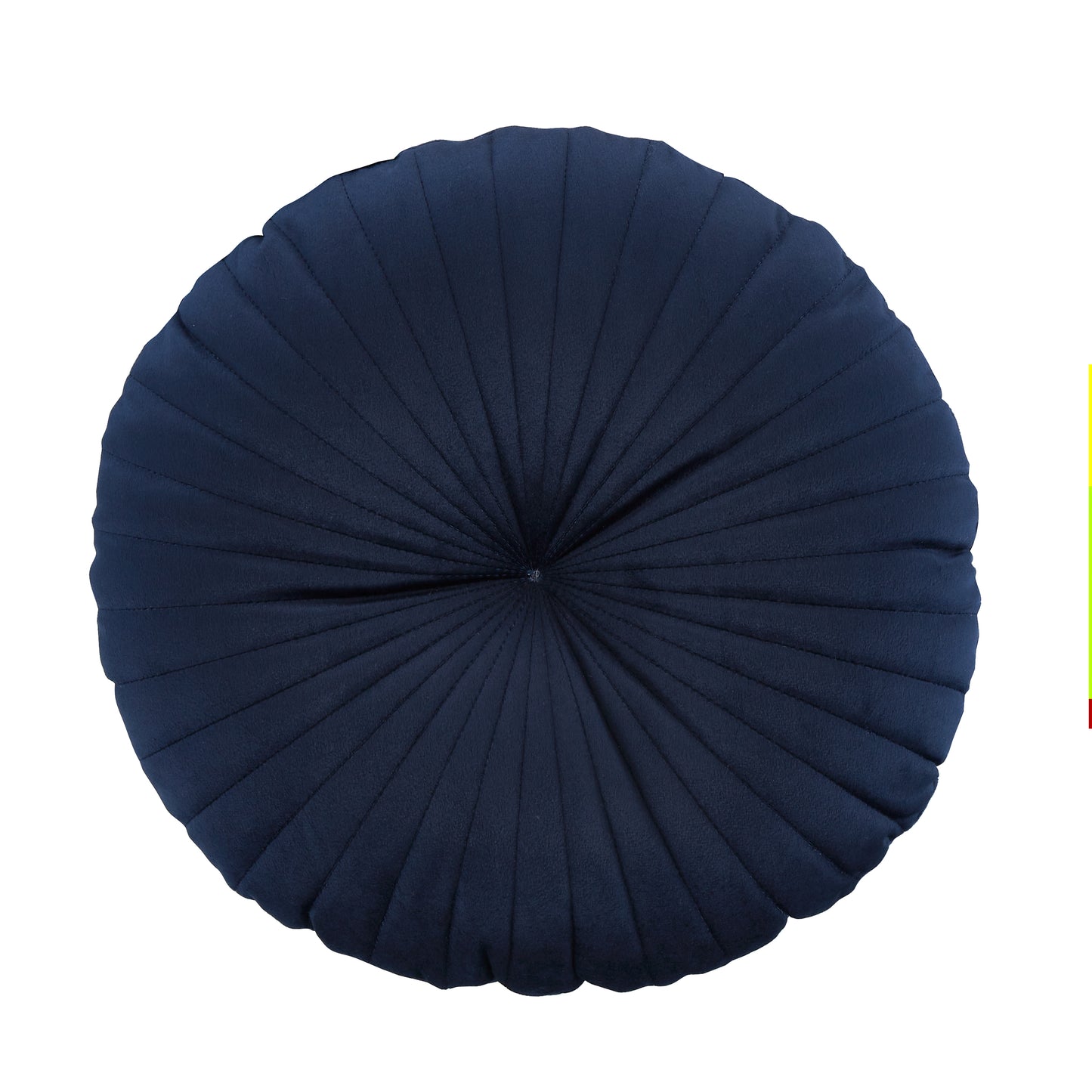 Catherine Lansfield Round Filled Cushion - Navy
