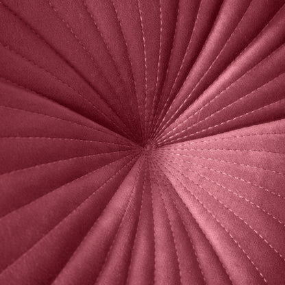 Catherine Lansfield Round Filled Cushion - Raspberry
