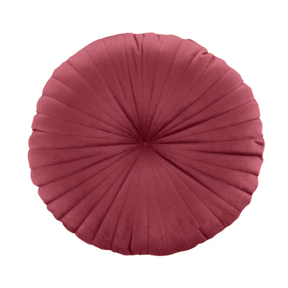 Catherine Lansfield Round Filled Cushion - Raspberry