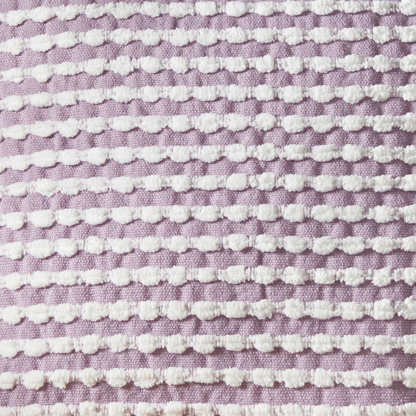 Catherine Lansfield Stab Stitch Filled Cushion - Lilac