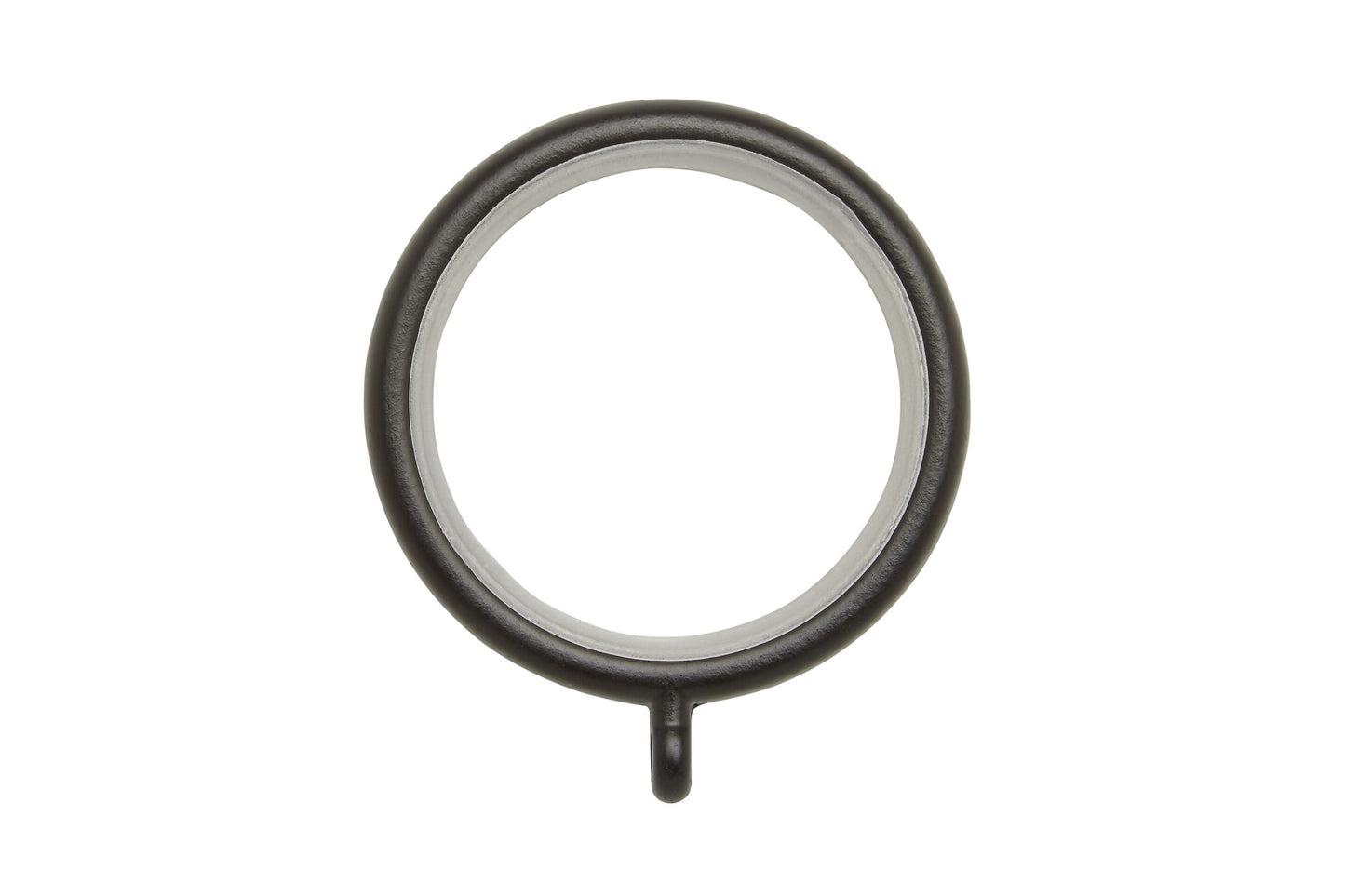 Hallis Neo 35mm Metal Curtain Rings (Pack of 6) - Matt Black