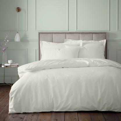 Bianca 180TC Egyptian Cotton Duvet Cover Set - Cream
