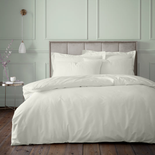 Bianca 180TC Egyptian Cotton Duvet Cover Set - Cream