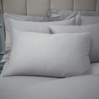 Bianca 180TC Egyptian Cotton Duvet Cover Set - Silver