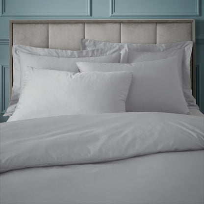 Bianca 180TC Egyptian Cotton Duvet Cover Set - Silver