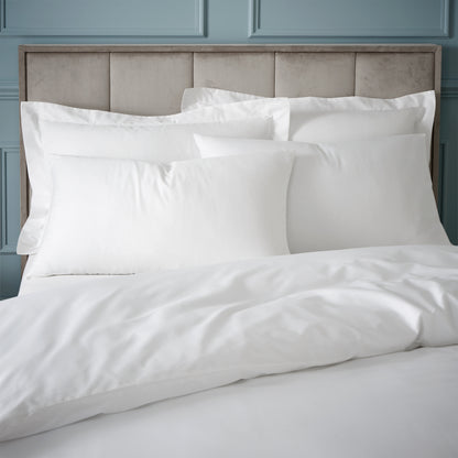 Bianca 180TC Egyptian Cotton Duvet Cover Set - White