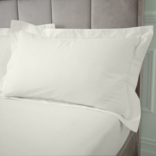 Bianca 180TC Egyptian Cotton Fitted Sheet - Cream