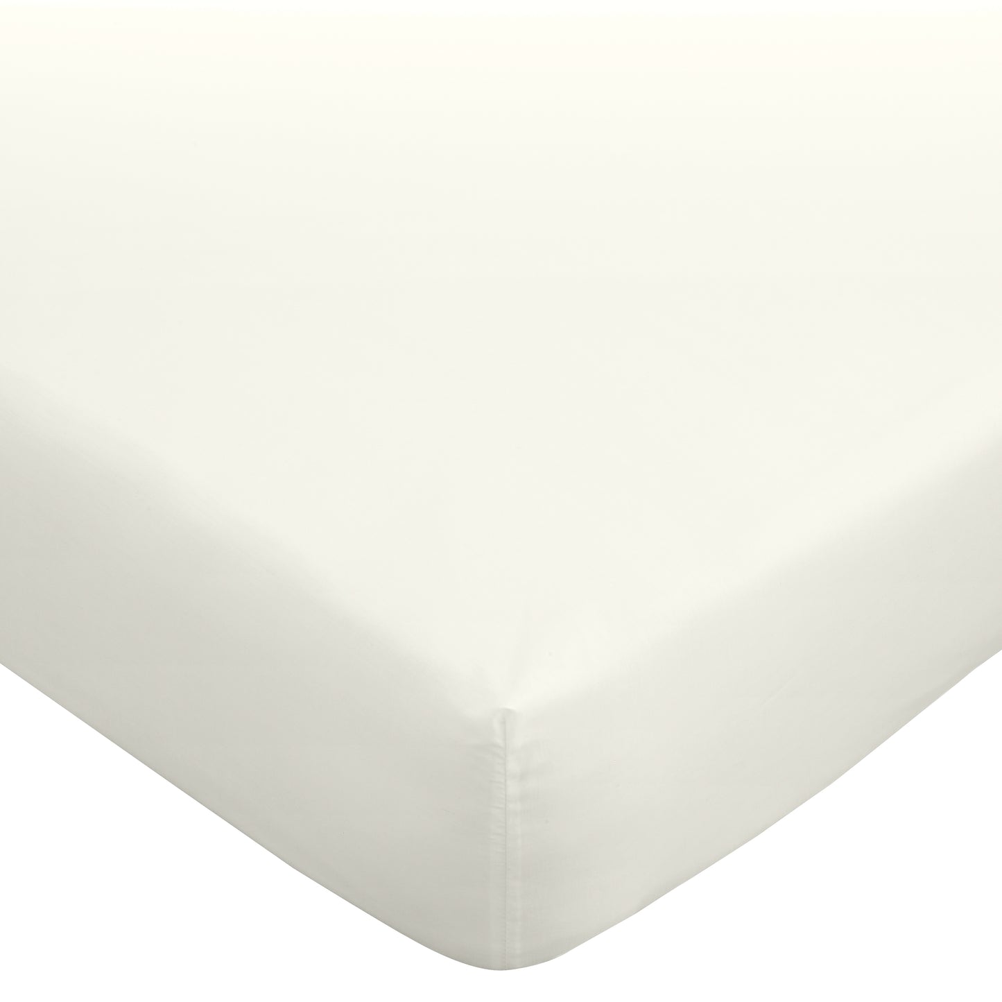 Bianca 180TC Egyptian Cotton Fitted Sheet - Cream