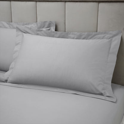 Bianca 180TC Egyptian Cotton Fitted Sheet - Silver
