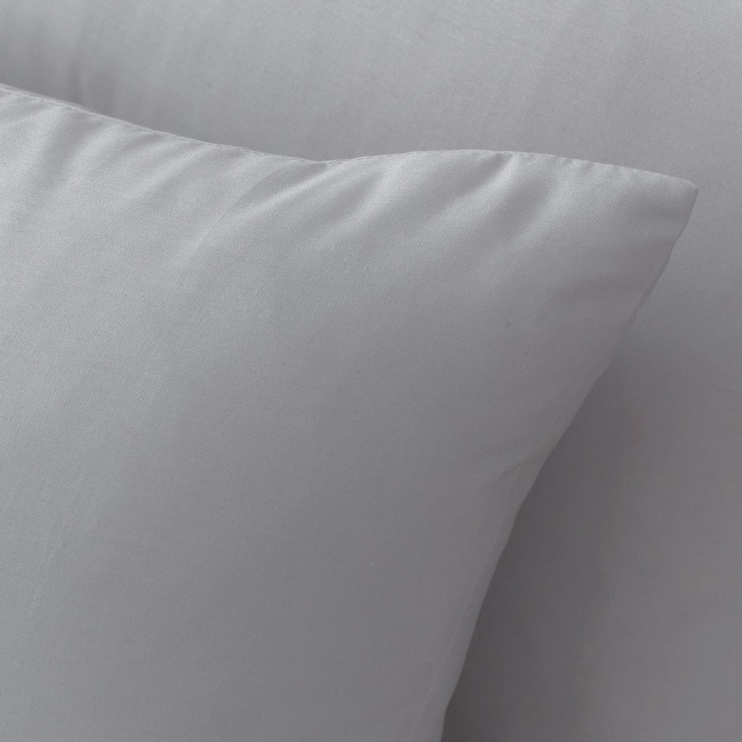 Bianca 180TC Egyptian Cotton Fitted Sheet - Silver