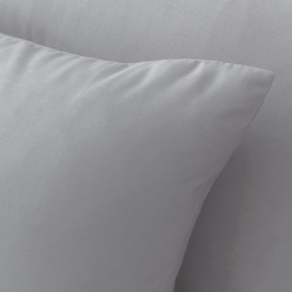Bianca 180TC Egyptian Cotton Fitted Sheet - Silver