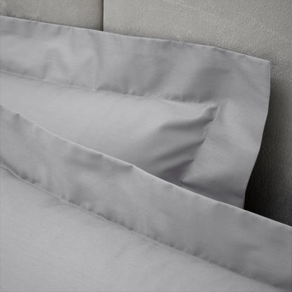Bianca 180TC Egyptian Cotton Fitted Sheet - Silver
