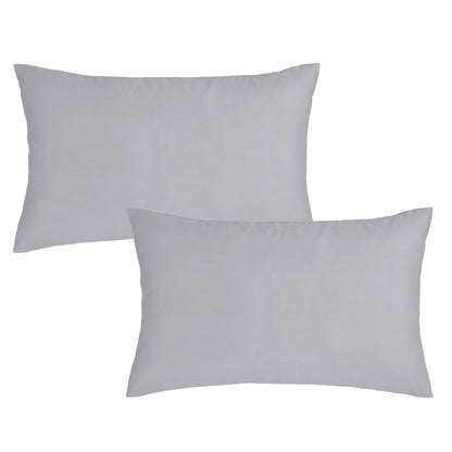 Bianca 180TC Egyptian Cotton Fitted Sheet - Silver