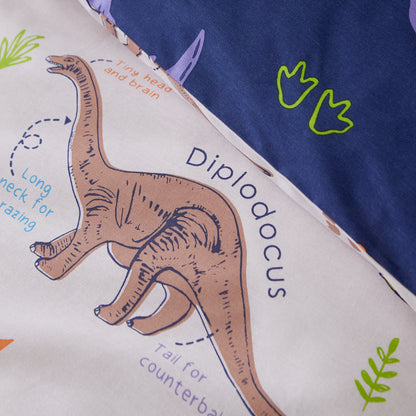 Catherine Lansfield Prehistoric Dinosaurs Duvet Cover Set