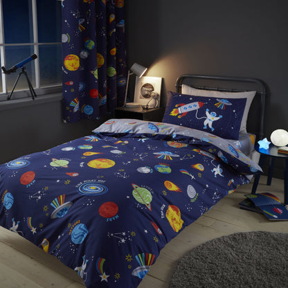 Catherine Lansfield Lost In Space Duvet Cover Set