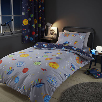 Catherine Lansfield Lost In Space Duvet Cover Set