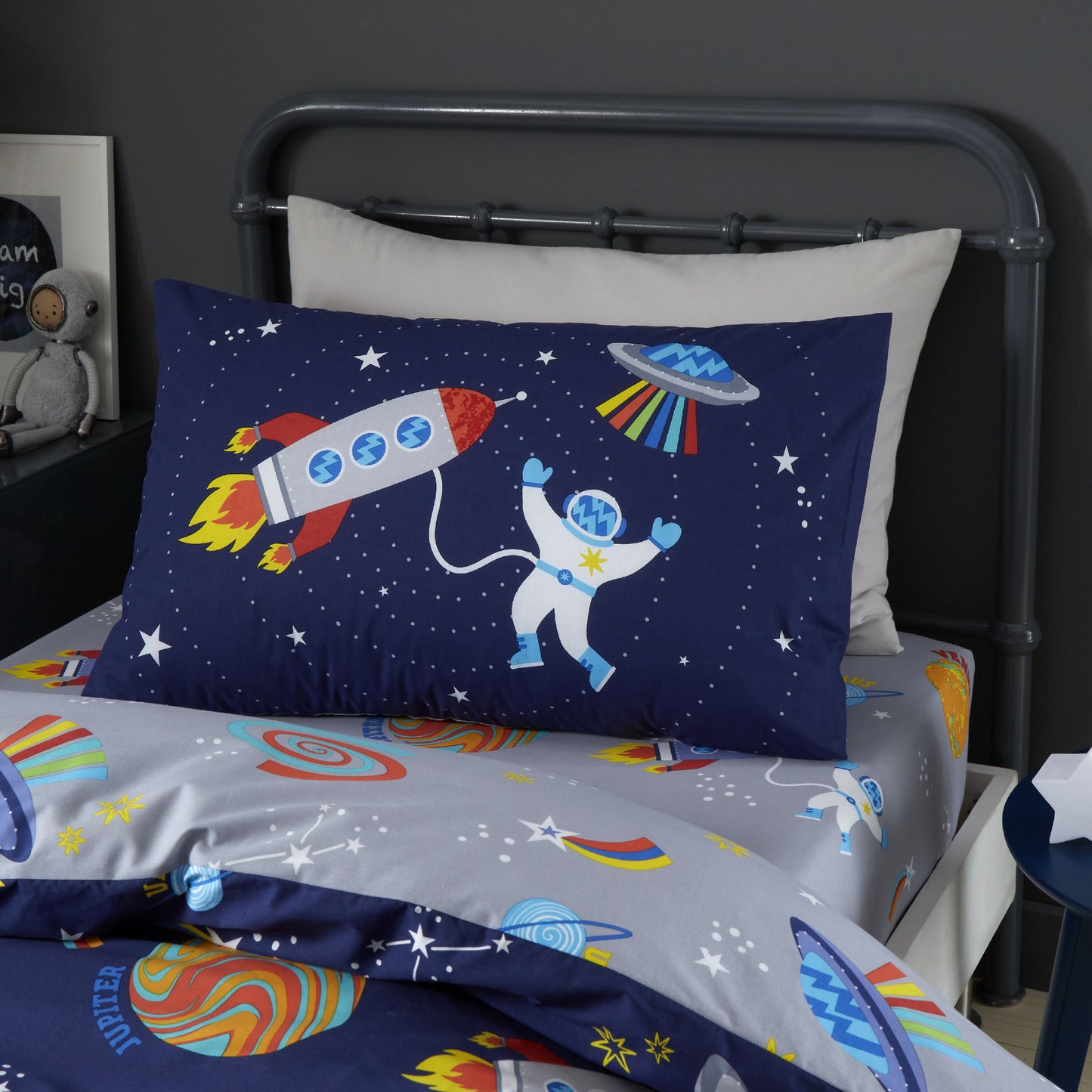 Catherine Lansfield Lost In Space Duvet Cover Set
