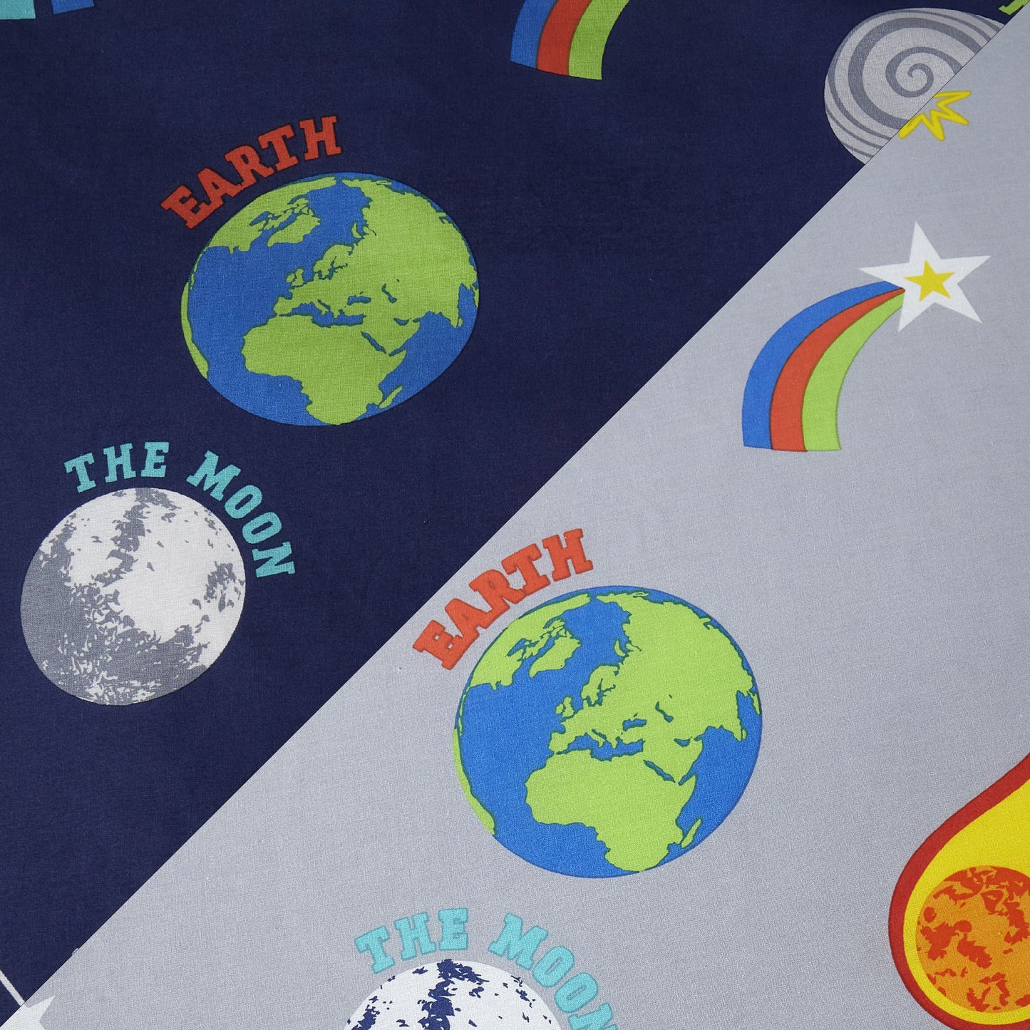 Catherine Lansfield Lost In Space Duvet Cover Set