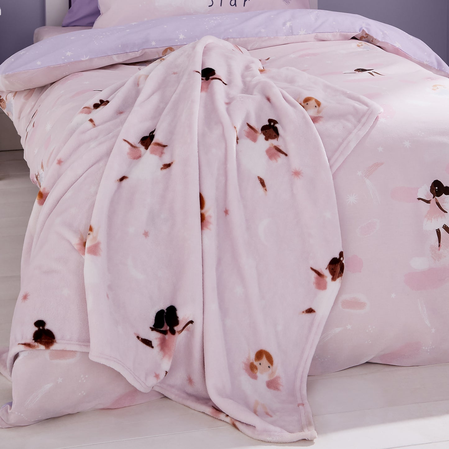 Catherine Lansfield Dancing Fairies Throw