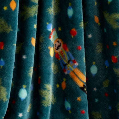 Catherine Lansfield Nutcracker Throw