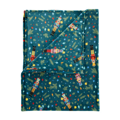 Catherine Lansfield Nutcracker Throw