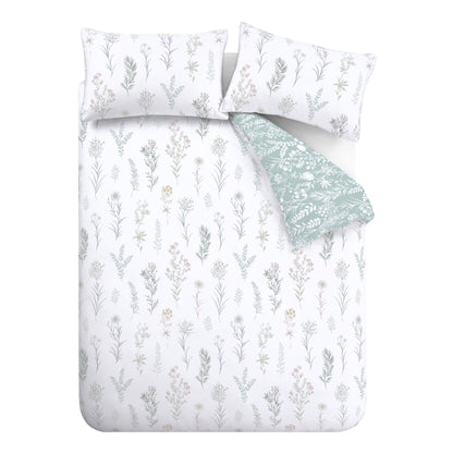 Bianca Wild Flowers Duvet Cover Set - Green