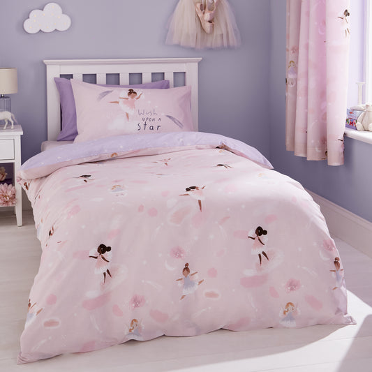 Catherine Lansfield Dancing Fairies Duvet Cover Set