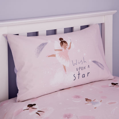 Catherine Lansfield Dancing Fairies Duvet Cover Set