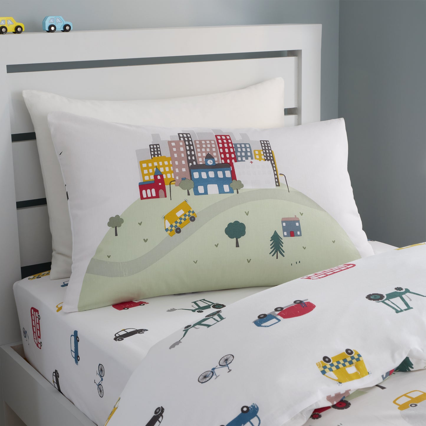 Bianca Transport Duvet Cover Set - White