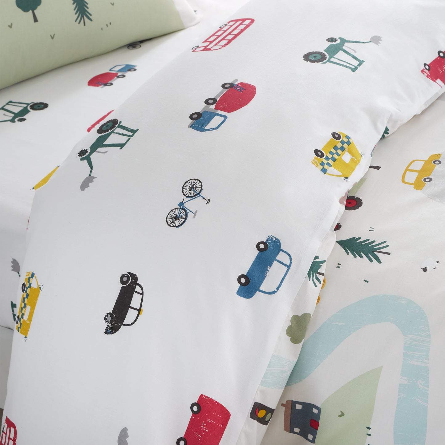 Bianca Transport Duvet Cover Set - White