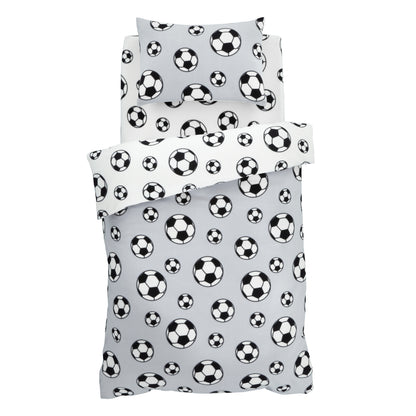 Catherine Lansfield Football Fleece Duvet Cover Set