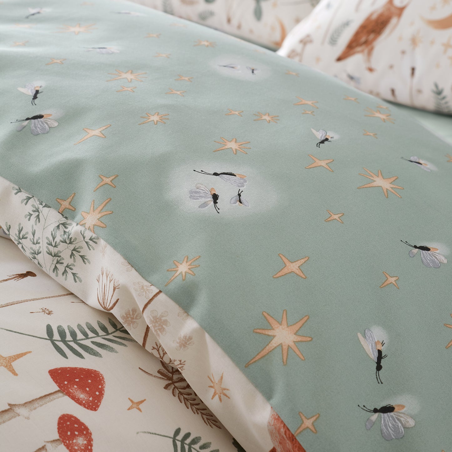 Catherine Lansfield Enchanted Twilight Duvet Cover Set - Natural
