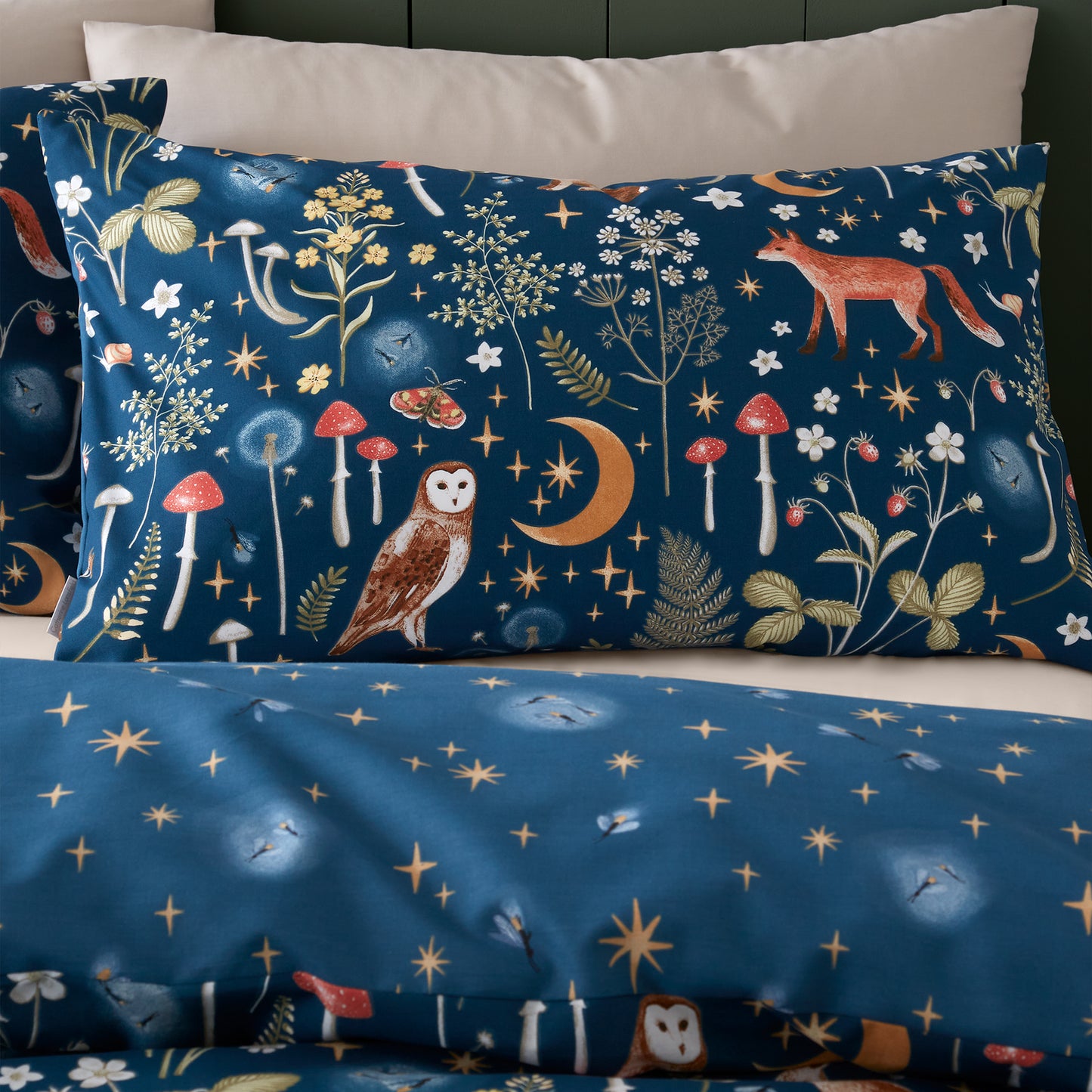 Catherine Lansfield Enchanted Twilight Duvet Cover Set - Navy