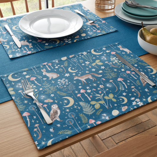 Catherine Lansfield Enchanted Twilight Placemats (Pack of 4)